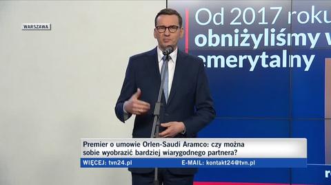 Premier: zaprosiłem prezesa Solidarnej Polski wraz z posłami