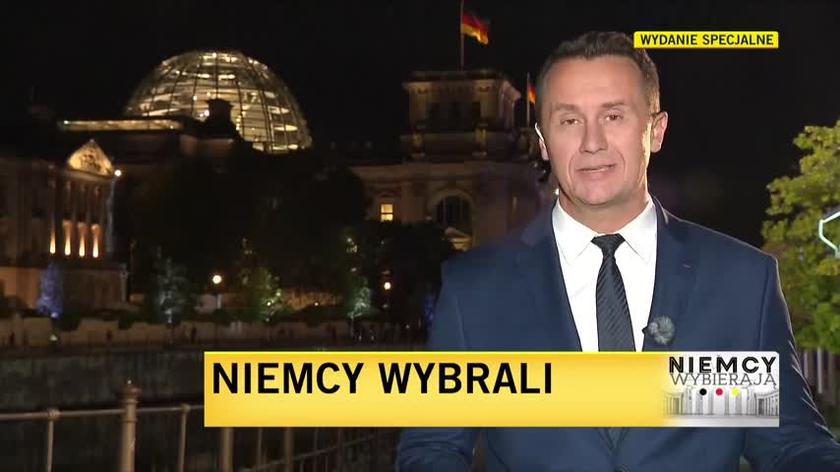 Reporter TVN24 z Berlina o możliwych koalicjach rządowych po wyborach parlamentarnych