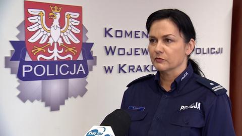 Katarzyna Cisło z małopolskiej policji o kolizji Beaty Szydło