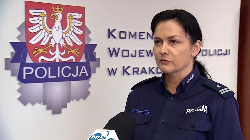 Katarzyna Cisło z małopolskiej policji o kolizji Beaty Szydło