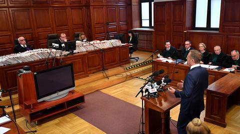 Tusk zeznaje przed sądem w procesie Arabskiego