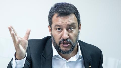 Matteo Salvini jest liderem prawicowej Ligi