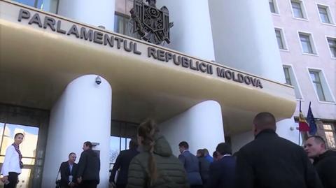 Parlament Mołdawii. Wideo archiwalne
