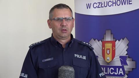 Oficer prasowy człuchowskiej policji o potrąceniu dziewczynki przez motocykl