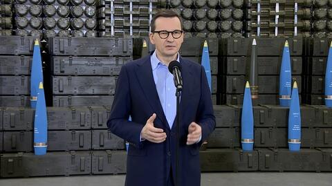 Morawiecki: rząd przyjmie wieloletni program, który będzie wspierał produkcję amunicji w różnych częściach kraju