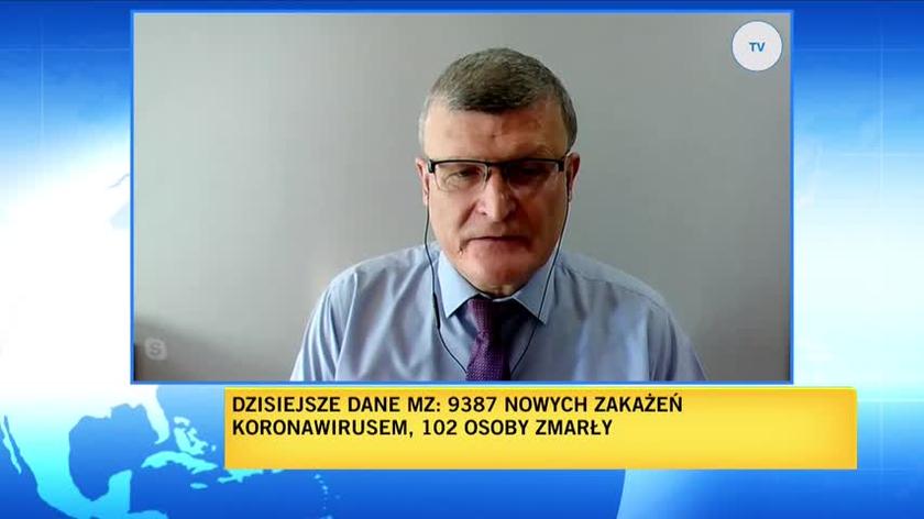 Grzesiowski: spodziewamy się kolejnych wzrostów w następnych 4-6 tygodniach