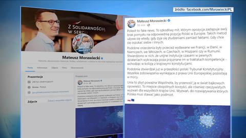Morawiecki: polexit to fake news