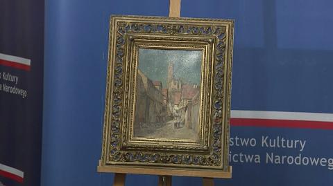 Utracony obraz Roberta Śliwińskiego wrócił do Polski 