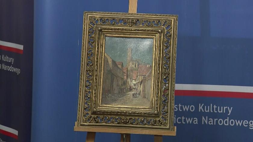 Utracony obraz Roberta Śliwińskiego wrócił do Polski 
