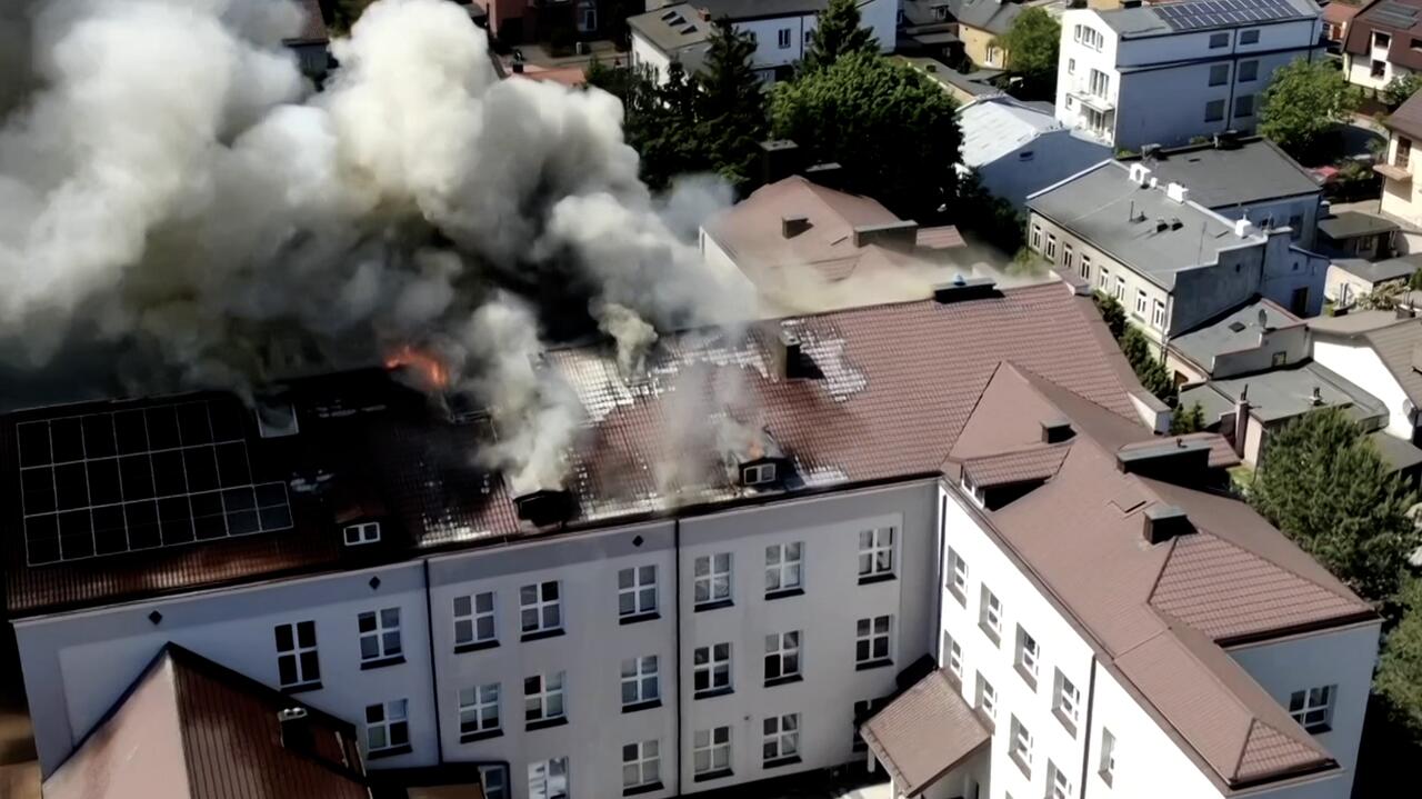 Szkoła płonęła w czasie matur. Jest decyzja w sprawie śledztwa
