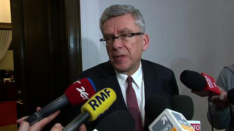 Karczewski: ustawa nie będzie wieziona do prezydenta nocą