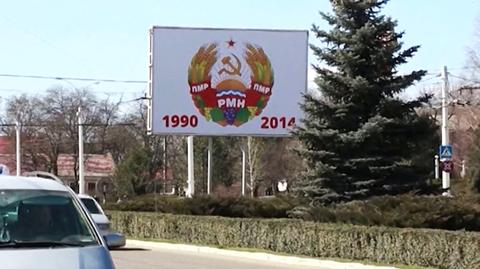 Rosja destabilizuje sytuację w Mołdawii. Ulice Tyraspola. Wideo archiwalne