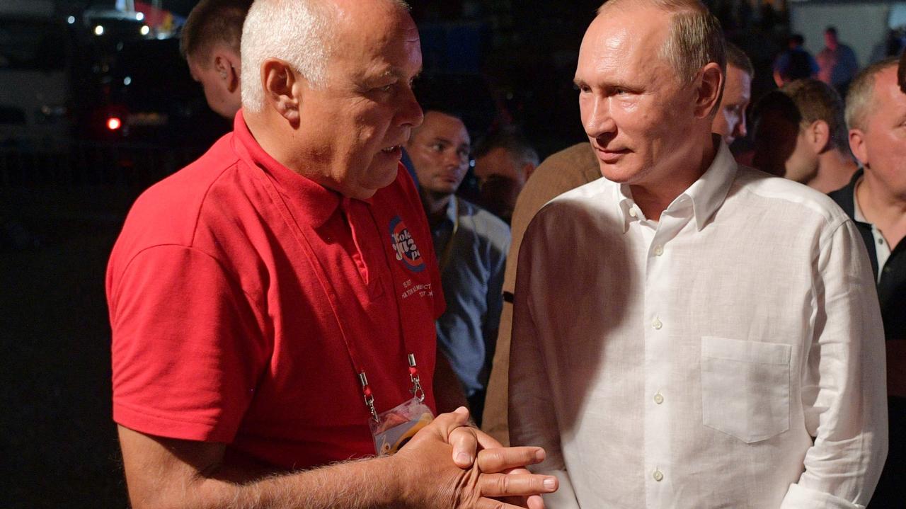 Kreml usuwa w cień Kisielowa — propagandysta traci pozycję