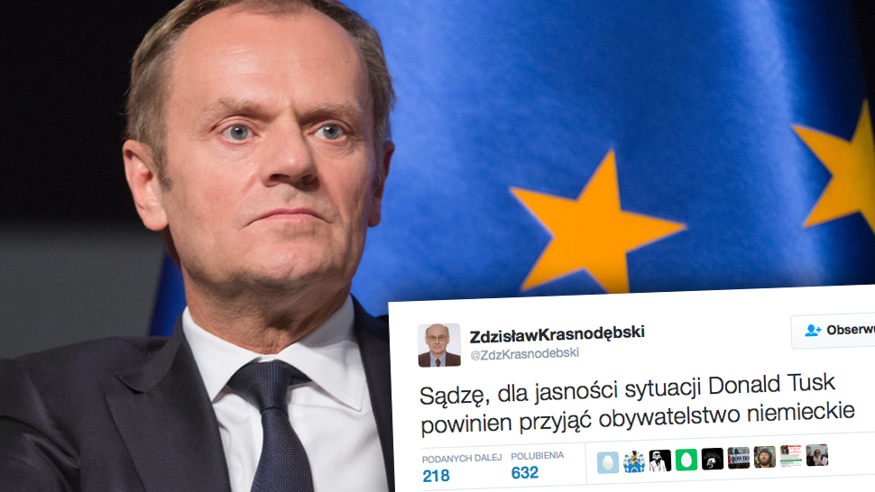 Europosel Pis O Tusku Powinien Przyjac Niemieckie Obywatelstwo Tvn24