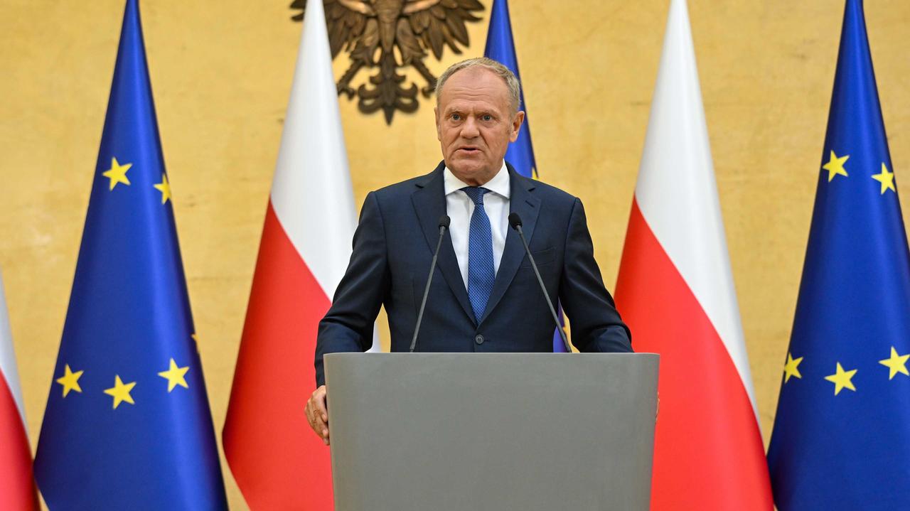 Donald Tusk pytany o Nawrockiego. "Muszę się powstrzymać..."