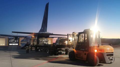 Wojsko Polskie wysyła do Turcji transport lotniczy ze sprzętem medycznym