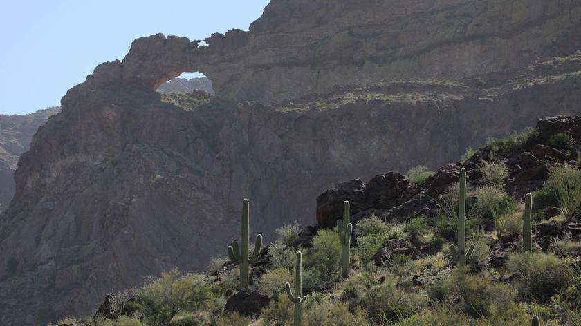 Patrol amerykańskich służb granicznych na pustyni w Arizonie (wideo archiwalne)
