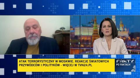 Radziwinowicz: prezenterki rosyjskiej telewizji nie miały odwagi bez sygnału z Kremla przebrać się na czarno