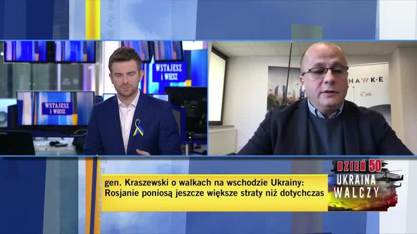 Generał Kraszewski: jeżeli Rosjanie na samym początku zaczną ponosić straty, nastąpi intensyfikacja brutalności 