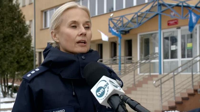 Komisarz Eliza Sawko: łupem padło kilkaset złotych (materiał z 23.01.2023)