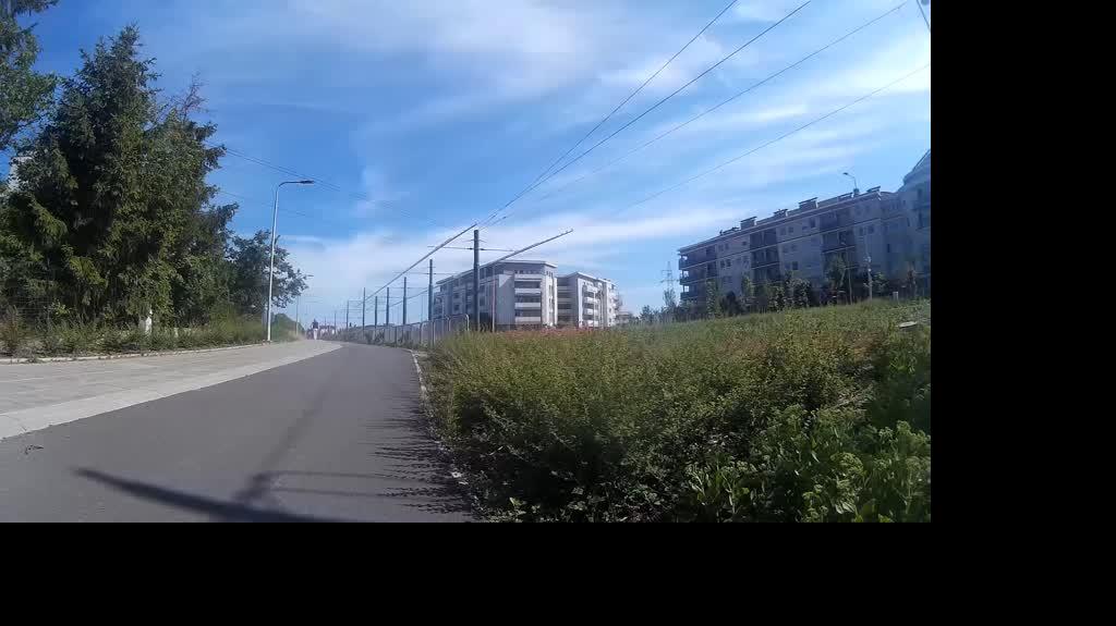 Dojazd od strony Naramowic