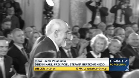 Jacek Pałasiński wspomina Stefana Bratkowskiego