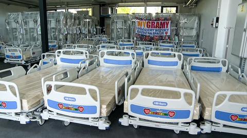 WOŚP przekaże 100 specjalistycznych łóżek do szpitali