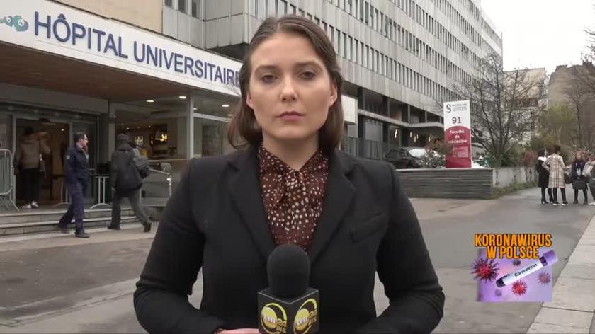 Korespondentka TVN24 BiS Anna Kowalska o najnowszych informacjach w sprawie koronawirusa we Francji