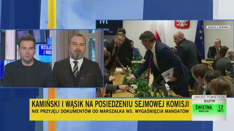 Maciej Gutowski: Kamiński i Wąsik nie są posłami 