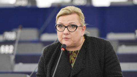 Beata Kempa zabrała głos w środę Parlamencie Europejskim 