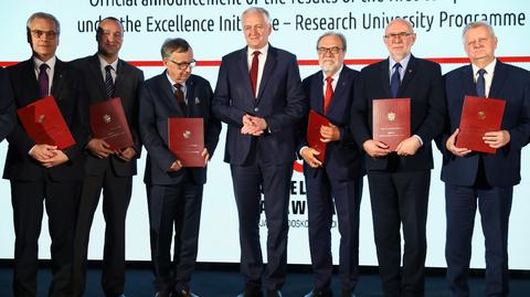 Zaprezentowano listę 10 uczelni badawczych, zwycięzców konkursu "Inicjatywa Doskonałości – Uczelnia Badawcza"