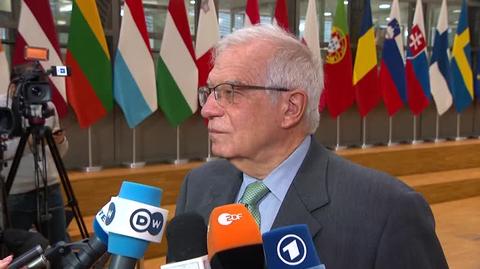 Borrell: dziś zatwierdzimy nowy pakiet sankcji wobec Białorusinów odpowiedzialnych za to, co się dzieje w tym kraju