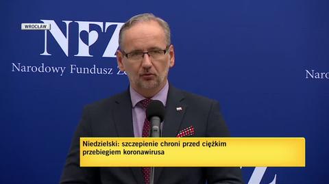 Minister Niedzielski o wariancie francuskim: analizujemy te scenariusze