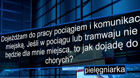 Jeżeli w tramwaju nie będzie dla nas miejsca, jak dojechać do pracy? Łukasz Bernatowicz odpowiada