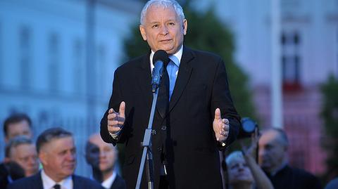Przemówienie Jarosława Kaczyńskiego podczas 87. miesięcznicy smoleńskiej