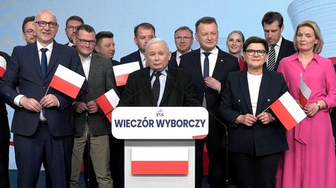 Kaczyński: dziewiąte nasze zwycięstwo powinno być dla nas przede wszystkim zachętą do pracy