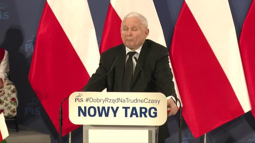 Kaczyński o "zmianach prawnych, które pozwolą lepiej kontrolować wyniki wyborów" i stworzeniu "armii"