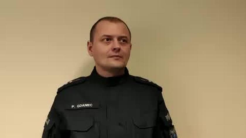 Piotr Gdaniec z Komendy Powiatowej Policji w Kartuzach o zlikwidowanej hodowli