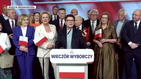 Szydło: za nami bardzo ciężka kampania, ale to był czas, w którym mogliśmy podjąć ważne wyzwanie dla Polski, dla naszej przyszłości (wideo z czerwca 2024)