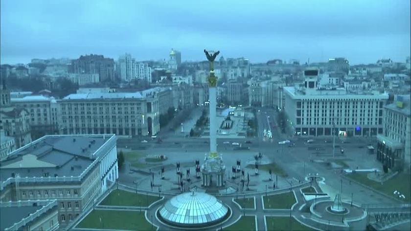Syreny alarmowe w Kijowie. Poranek 24 lutego 2022 roku