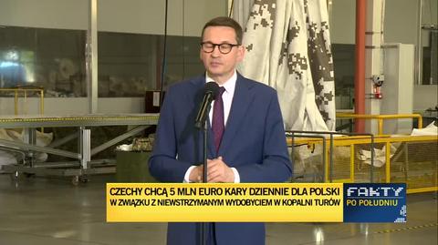 Morawiecki o sporze z Czechami w sprawie kopalni Turów