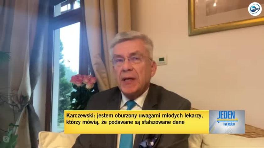Karczewski: większość lekarzy i pielęgniarek pracuje z wielkim oddaniem, ale jest grupa, która reaguje zwolnieniami