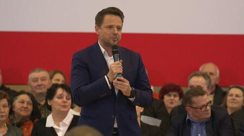 Trzaskowski: musimy ciężko pracować, aby udało się wygrać wybory 