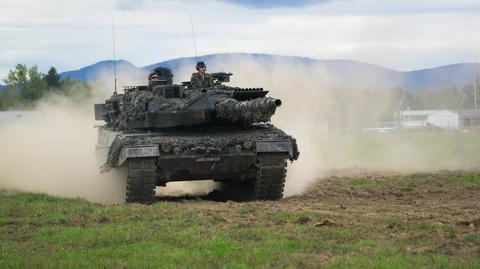 Wyprodukowane w Niemczech czołgi Leopard 2A4