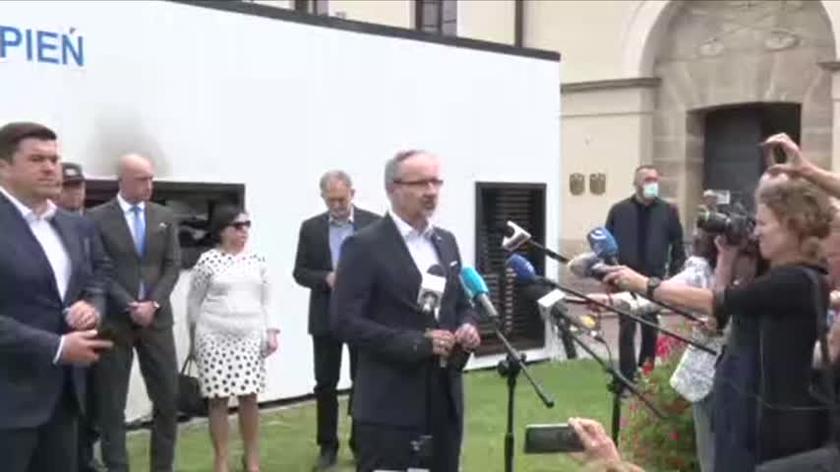 Minister Adam Niedzielski o podpaleniu sanepidu i punktu szczepień w Zamościu: to jest akt terroru wobec państwa (materiał z 2.08.2021)
