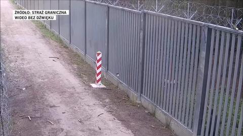 Próbowano podpalić polski znak graniczny na granicy z Białorusią