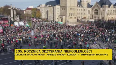 Święto Niepodległości i Imieniny Ulicy Święty Marcin w Poznaniu 