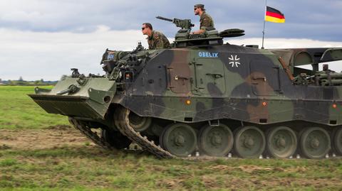 Generał Bieniek: Niemcy mają bardzo duże doświadczenie w zarządzaniu polem walki i ochroną przeciwlotniczą