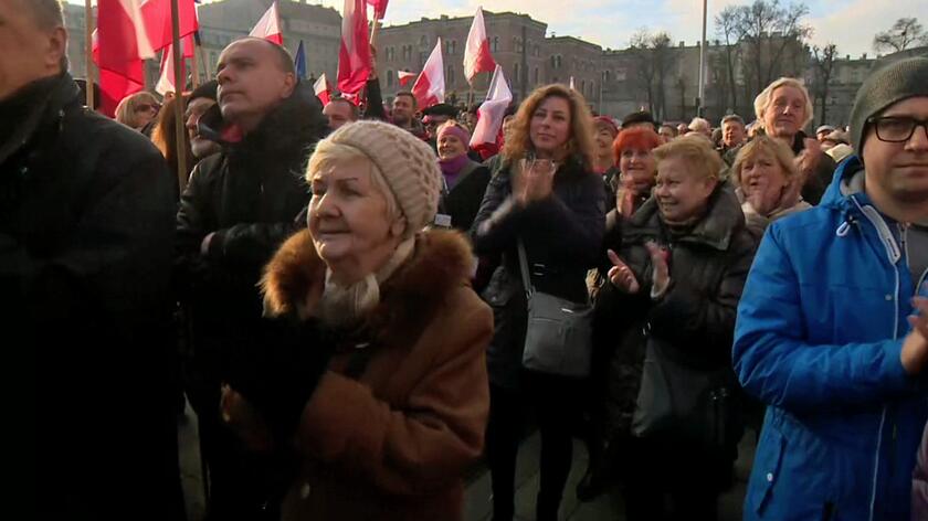Demonstracje w całym kraju. Relacja z Łodzi