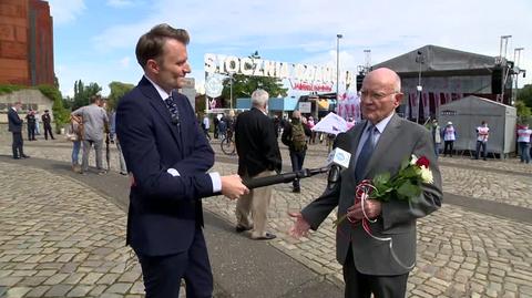 Tadeusz Fiszbach o zgodzie na mszę świętą na terenie stoczni